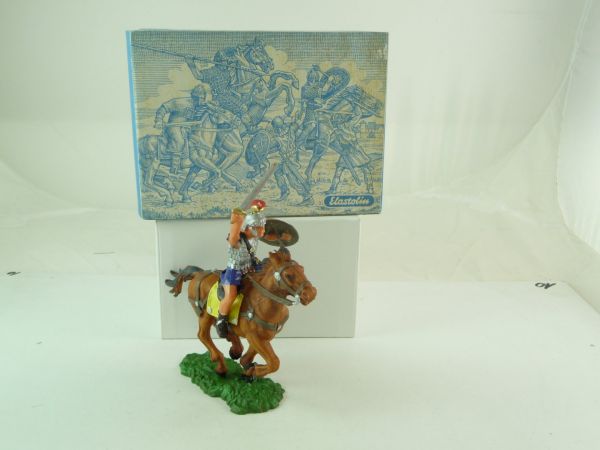 Elastolin Roman Rider attacking with sword, No. 8459 - orig. packing