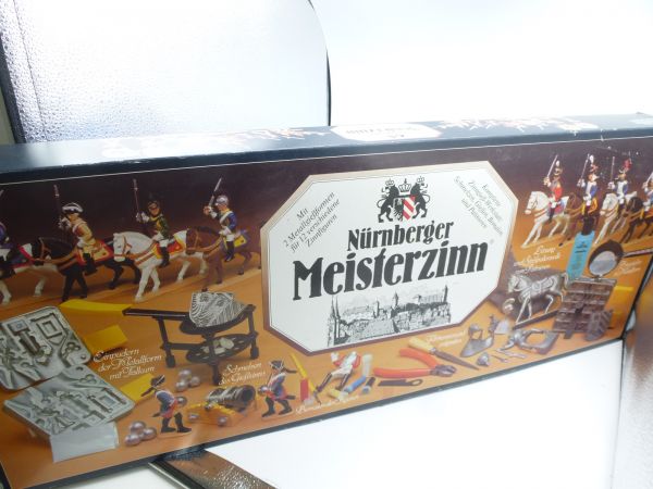 Nürnberger Meisterzinn Large box tin casting workshop, No. 282/1264