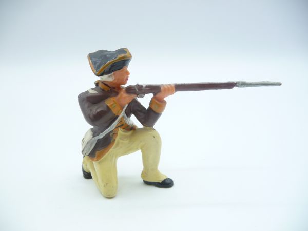 Elastolin 7 cm Reg. Washington: Soldat kniend schießend, Nr. 9144