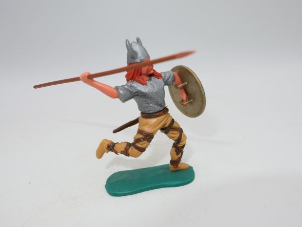 Timpo Toys Viking walking with spear + shield - great lower part