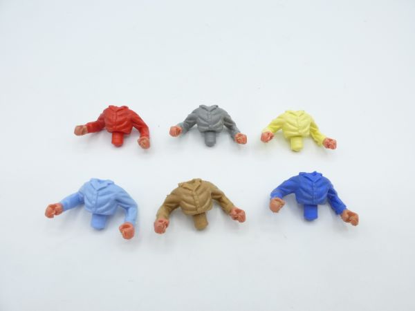 Timpo Toys 6 verschiedene Kutscheroberteile 1. Version
