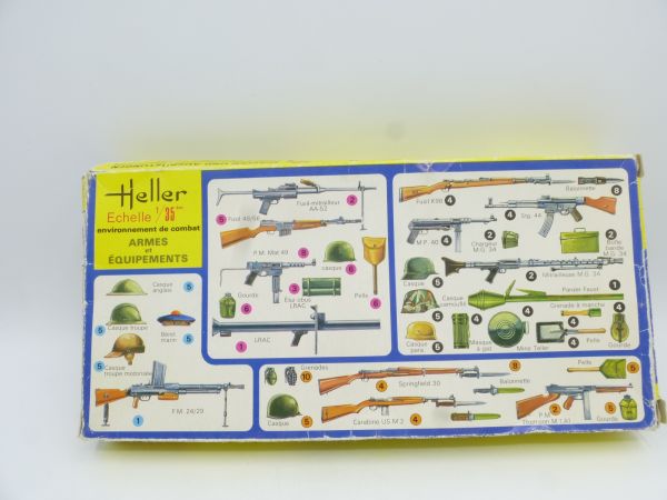Heller 1:35 Equipment for army, No. 133 - orig. packaging, on cast