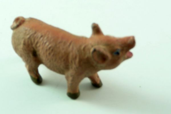 Elastolin Jungschwein aus Masse - guter Zustand, siehe Fotos