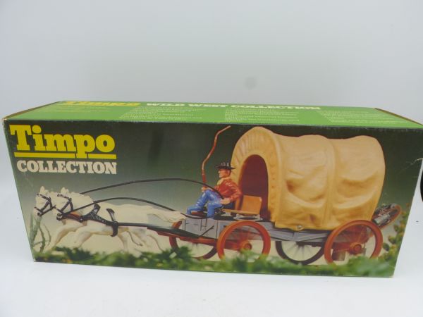 Timpo Toys Kitchen wagon / chuck wagon with coachman, no. 273