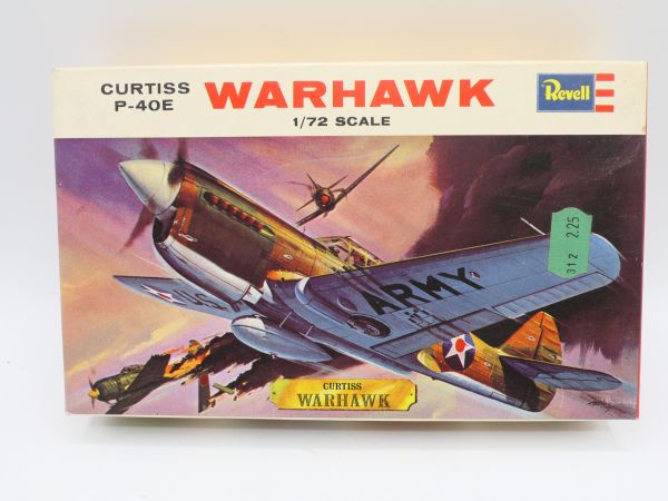 Revell 1:72 Curtiss P-40E Warhawk - orig. packaging