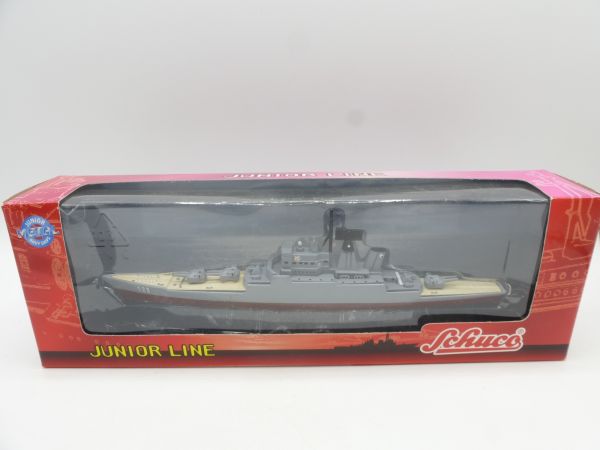 Schuco Junior Line Naval Ship, Battleship - orig. packaging, brand new