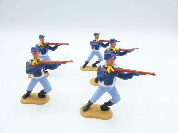 Timpo Toys 5 Northerners 1st version, standing shooting