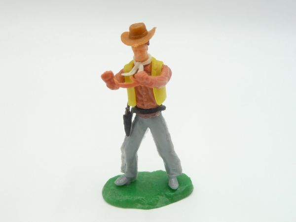 Elastolin 5,4 cm Cowboy with hands tied in front