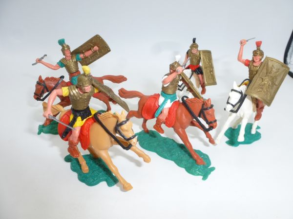 Timpo Toys 5 verschiedene Römerreiter