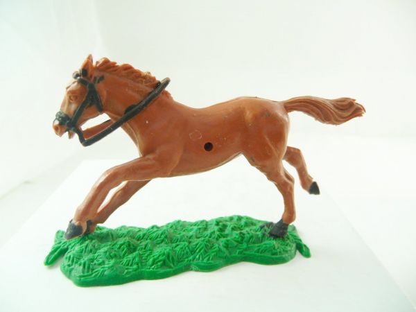 Timpo Toys Pferd 1. Version langlaufend, braun - ladenneu
