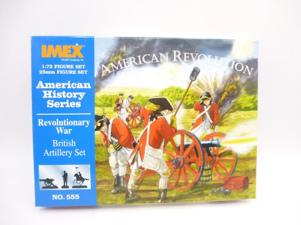 IMEX 1:72 American History Series, British Artillery, No. 555