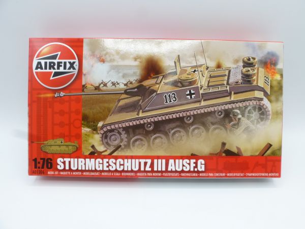 Airfix Assault Gun III Ausf. G, No. A01306 - orig. packaging, Red Box
