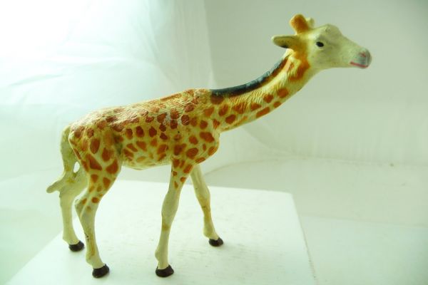 Elastolin Composition Young giraffe - great painting, see photos