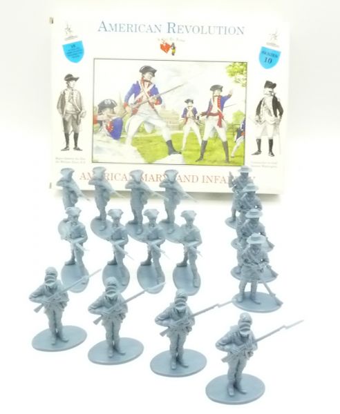 A Call to Arms 1:32 American Revolution: American Maryland Infantry Series 10 - orig. packaging