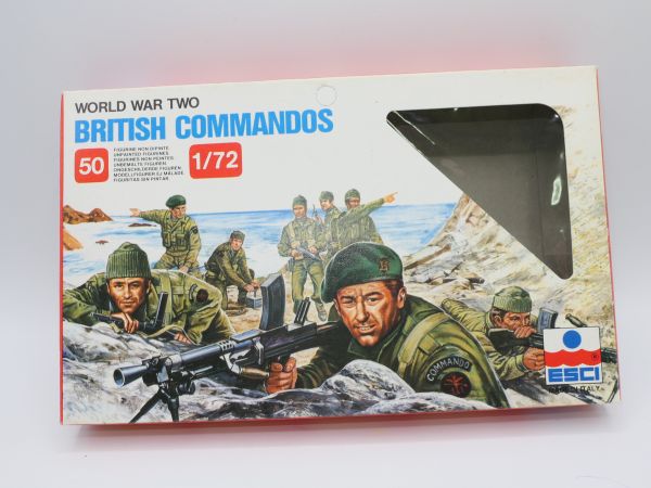 Esci 1:72 WW II British Commandos, No. P210 - orig. packaging