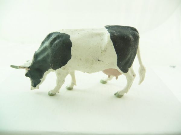 Britains Cow white/black, grazing