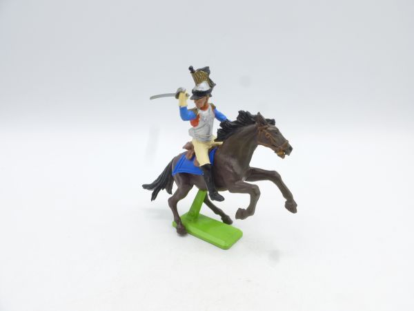 Britains Deetail Waterloo, soldier (white/silver armour) with sabre