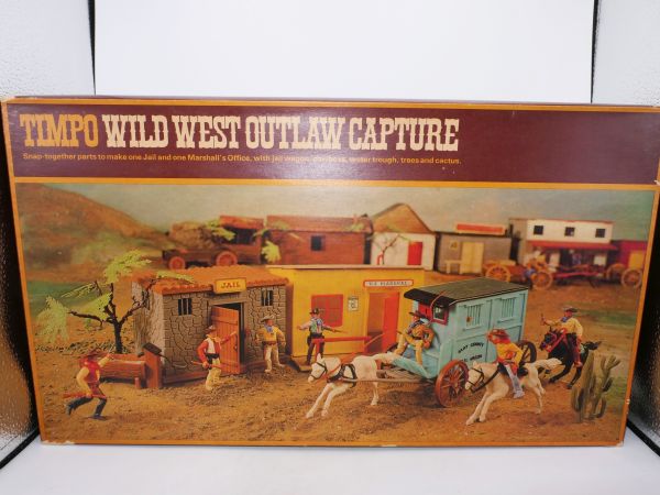 Timpo Toys Wild West Outlaw Capture, Ref. Nr. 256 - OVP, Top-Zustand
