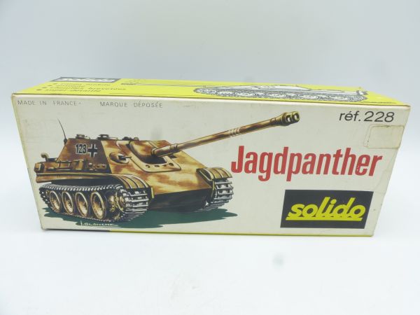 Solido Jagdpanther, No. 228 - orig. packaging, vehicle brand new
