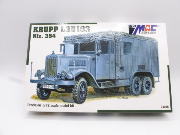 NEU Plastik Krupp L3H163 Kfz.384 MAC 1:72