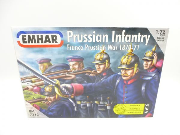 Emhar 1:72 Prussian Infantry, Franco Prussian War 1870/71, Nr. 7213