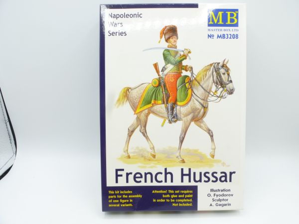 MB 1:32 French Hussars, MB 3208 - orig. packaging, parts on cast, brand new