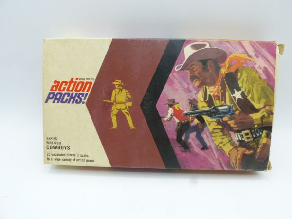 Timpo Toys Actionpacks: Cowboys, No. 4007 - orig. packaging