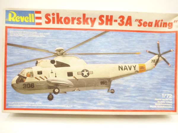 Revell 1:72 Sikorsky SH-3A "Sea King", No. 4427 - orig. packaging, on cast