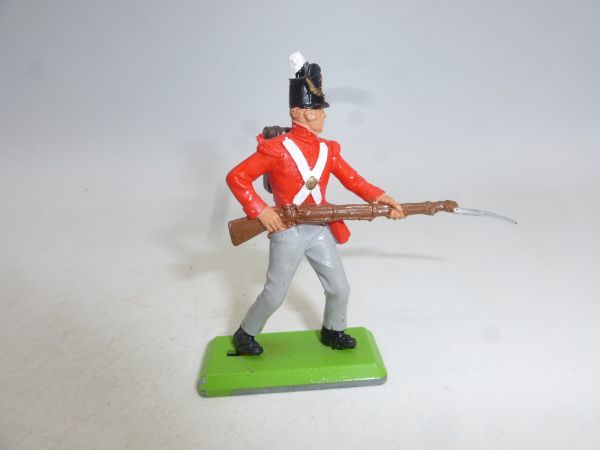 Britains Deetail Waterloo Soldat, Engländer mit Bajonett vorgehend