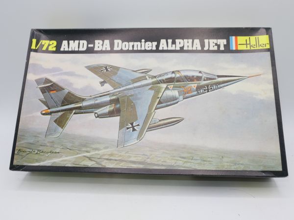 Heller 1:72 AMD-BA Dornier Alpha Jet, No. 257 - orig. packaging, on cast