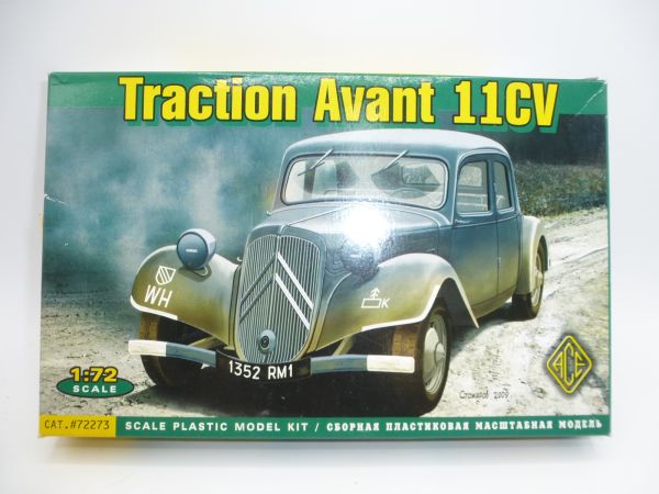 ACE 1:72 Traction Avant 11 CV, No. 72273 - orig. packaging, top condition