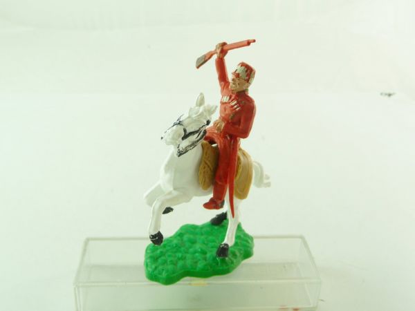 Timpo Toys Cossack riding, holding up rifle - figure very good condition