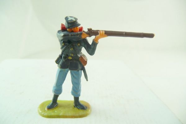 Elastolin 4 cm Union Army soldier, soldier standing firing, No. 9178