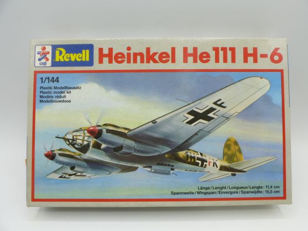 Revell 1:144 Heinkel He 111 H-6, No. 4137 model kit - orig. packaging