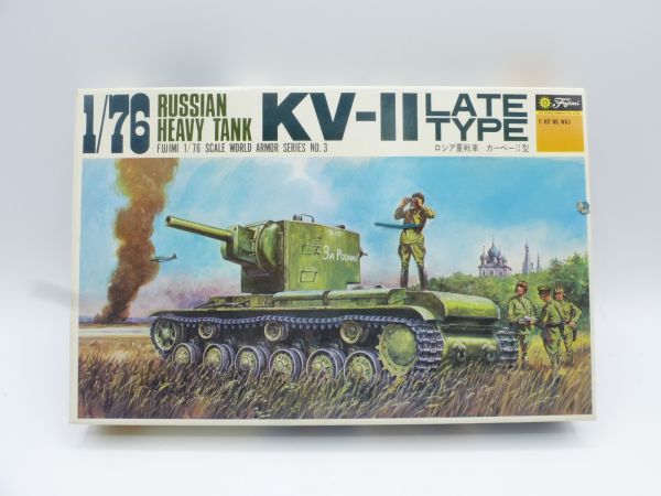 1:76 #WA3 Fujimi KV-II Late Type Heavy Russian Tank 
