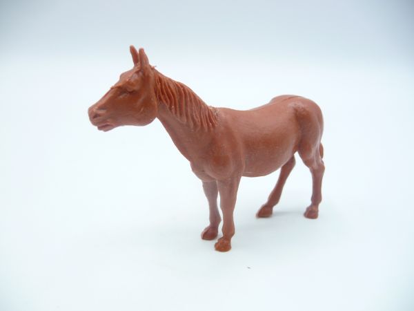 Timpo Toys Grazing horse medium brown, looking straight ahead