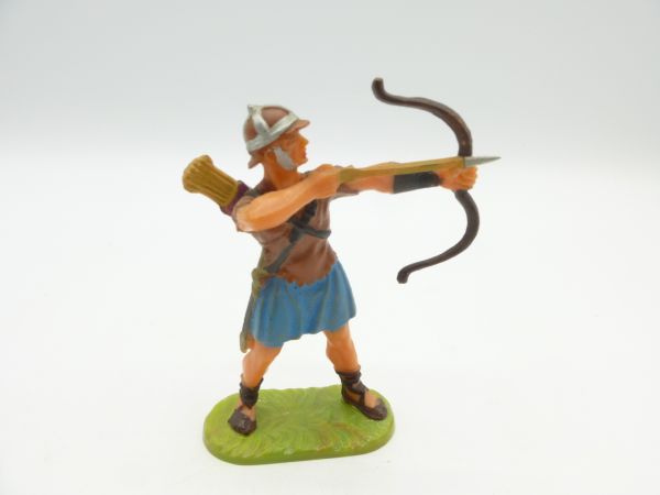 Elastolin 7 cm Roman archer, shooting arrow, No. 8431
