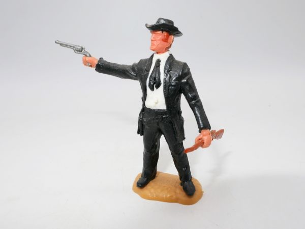 Timpo Toys Dr. Tripp mit großem Kopf, Pistole + Gewehr