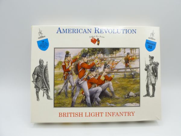 A call to Arms 1:32 American Revolution: British Light Infantry, Series 32 - orig. packaging