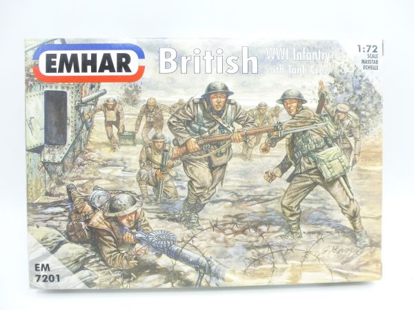 Emhar 1:72 British WW I Infantry with Tank Crew, No. 7201