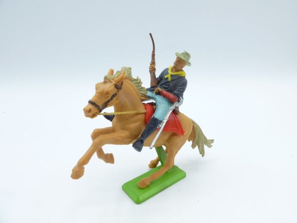 Britains Deetail Cavalryman riding, rifle at hip