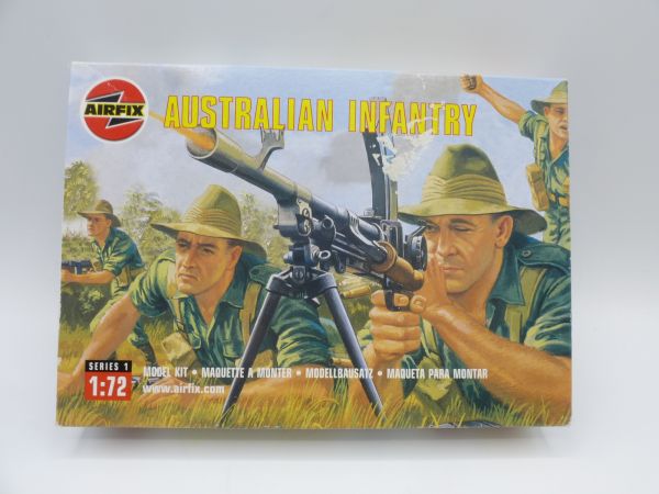 Airfix 1:72 Australian Infantry, Series 1, Nr. 1750 - OVP, alle Figuren am Guss