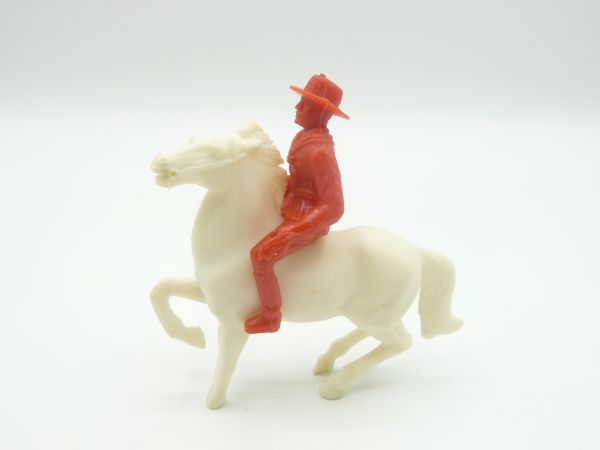 Marx blank figure Cowboy riding (total height 9 cm)