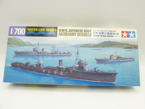 TAMIYA 1:700 WW II Japan Navy Auxiliary Vessels, No. 519 - orig. packaging
