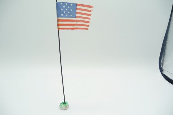 Umbau 7 cm Amerikanische Flagge (Höhe 17 cm), Material Stoff