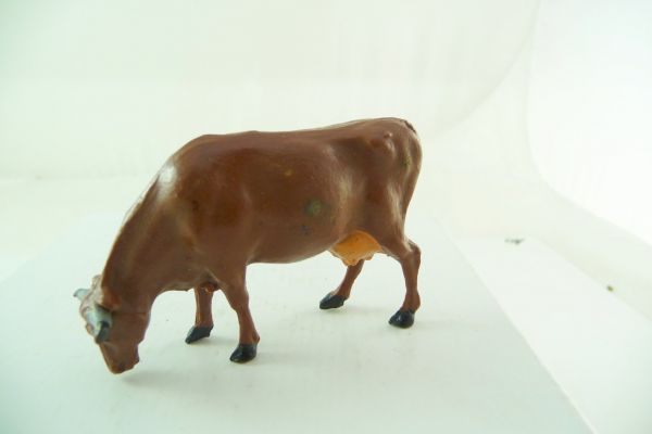 Reisler Cow grazing, brown (hard plastic)
