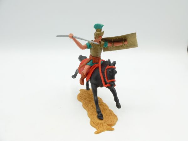 Timpo Toys Roman riding, green, with pilum