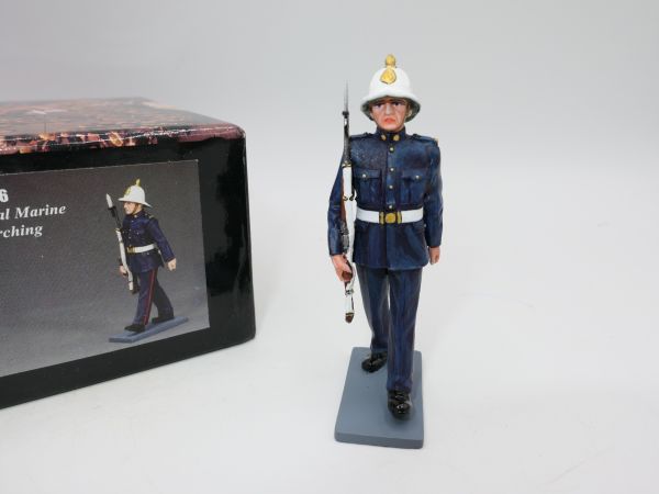 King & Country Royal Marine Marching, No. CE 046 - orig. packaging