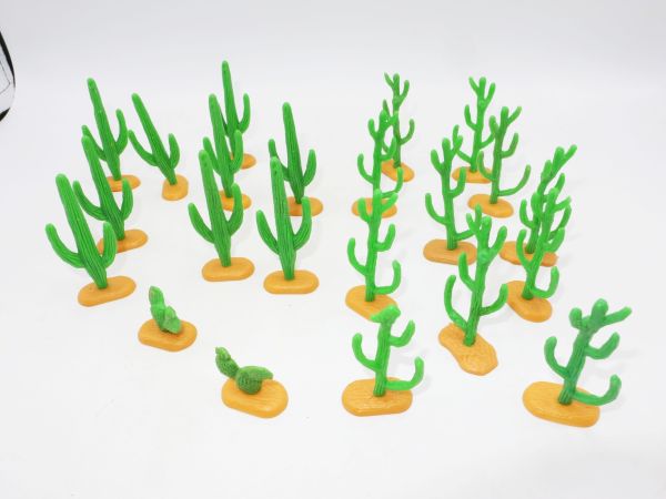 Timpo Toys Cactus set, 22-piece, light green