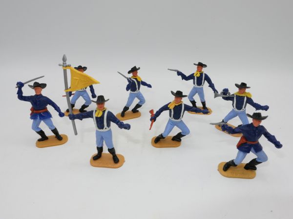 Timpo Toys Northerner 1st version on foot (8 figures) - complete set